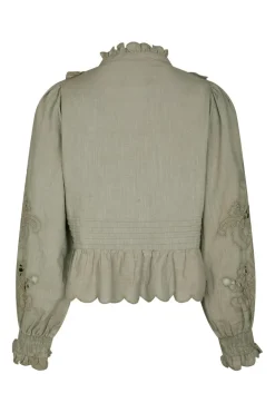 Petrine Embroidery Blouse 161136