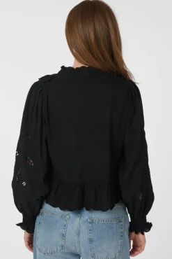 Petrine Embroidery Blouse 161136