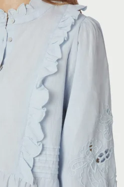 Petrine Embroidery Blouse 161136