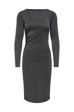 Pgjosie L/S Glitter Dress