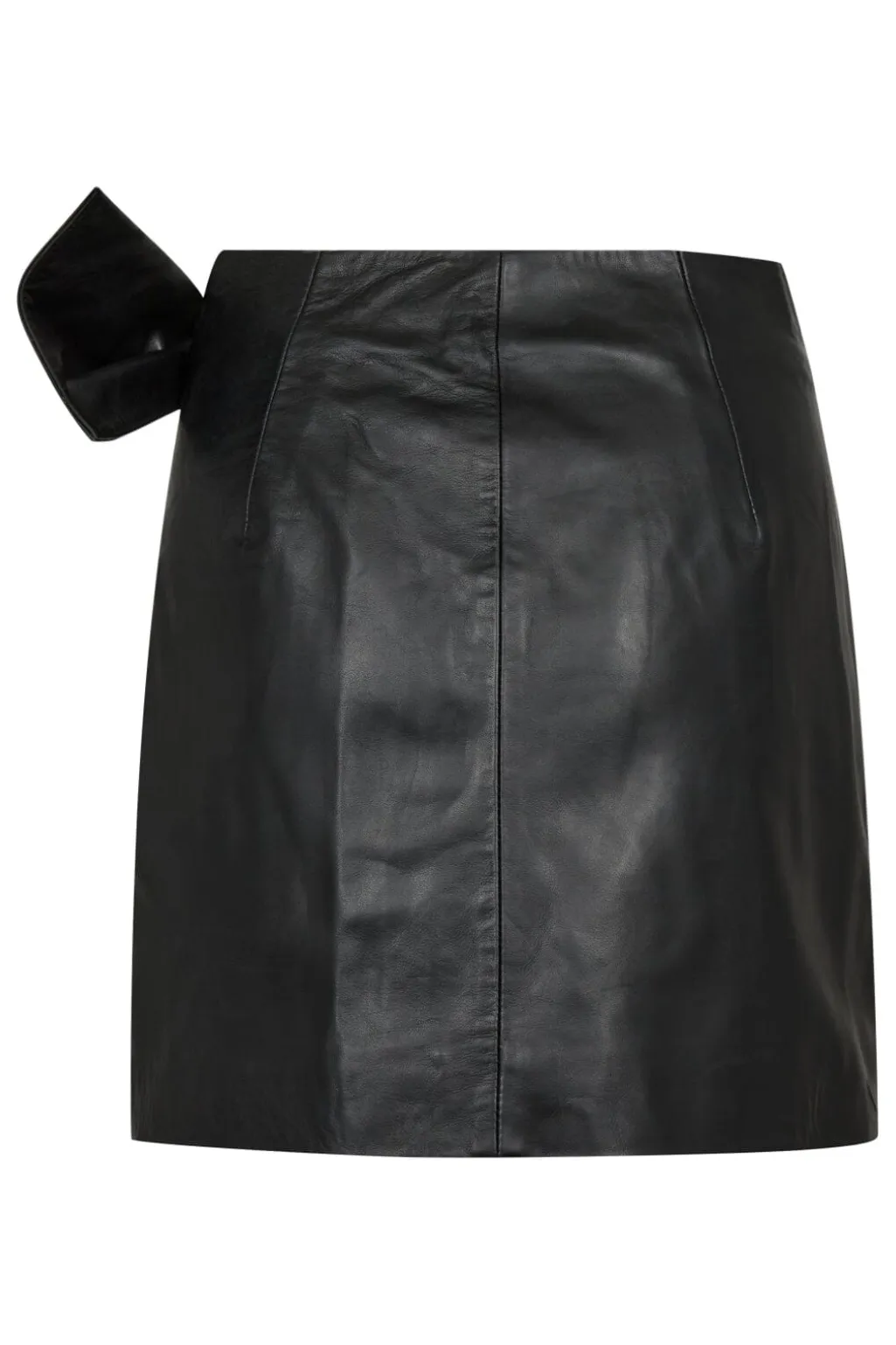 Phoebecc Leather Bow Skirt 34165