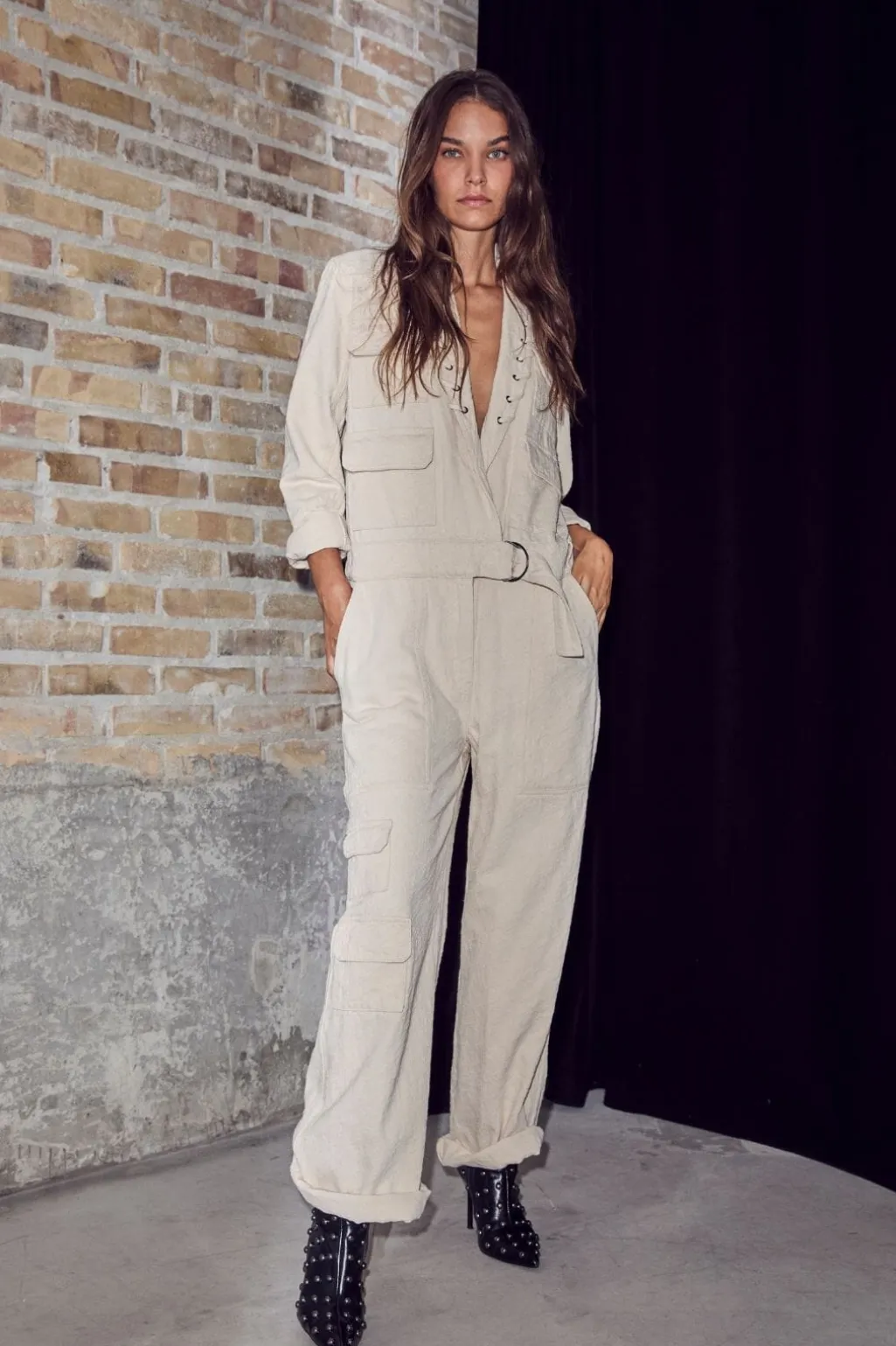 Pielle Structure Boiler Suit HL10483