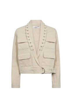 Pielle Structure Crop Jacket HL10442