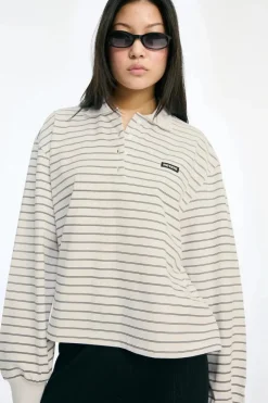 Pique Longsleeve Polo 115641858