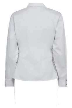 Poppycc Eyelet Tie Shirt 35180