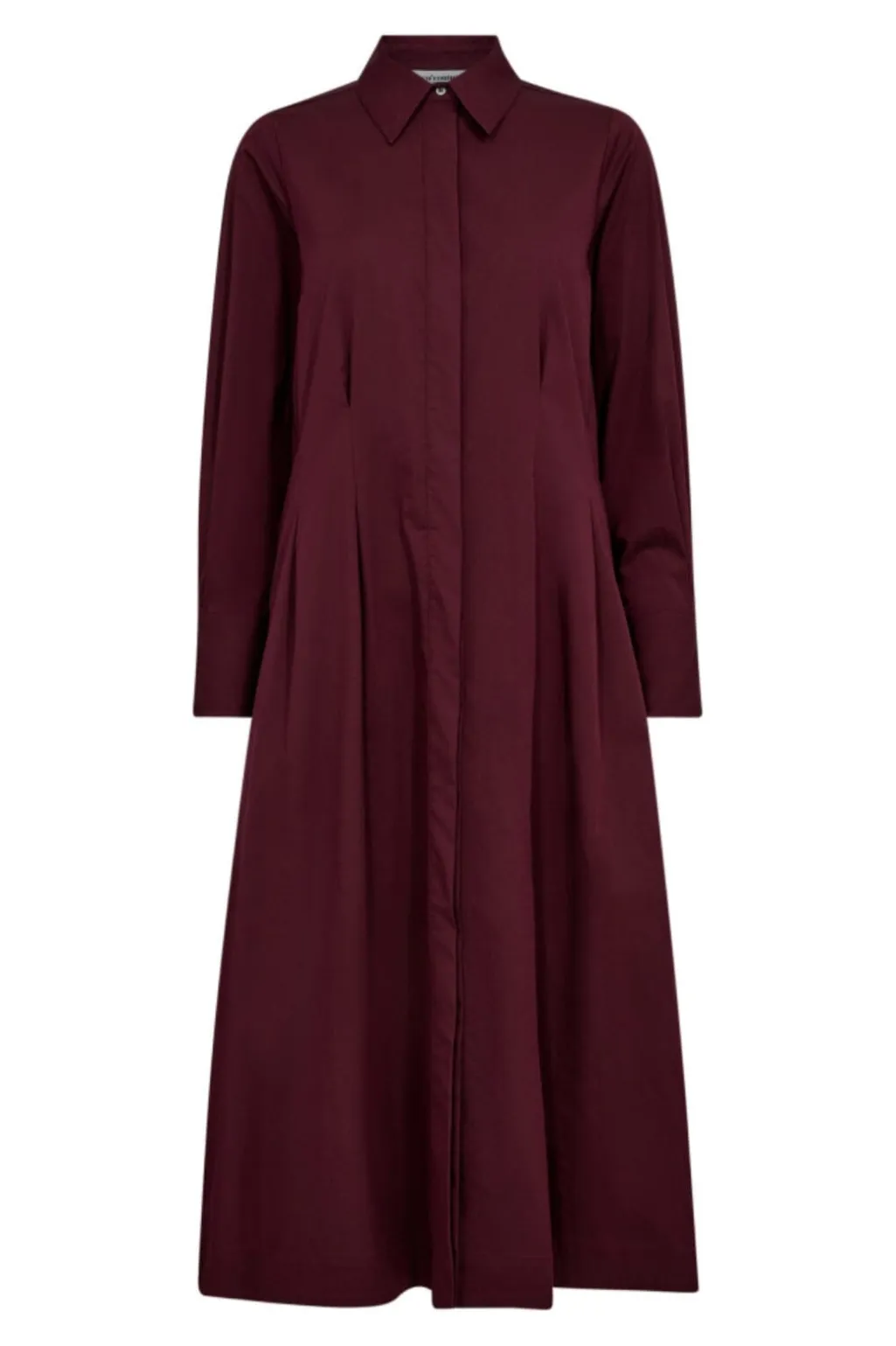 Poppycc Shirt Long Dress 36526