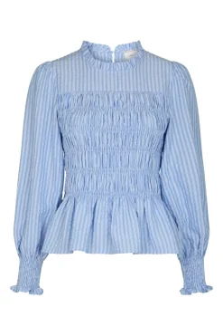 Possa Twist Stripe Blouse 166412