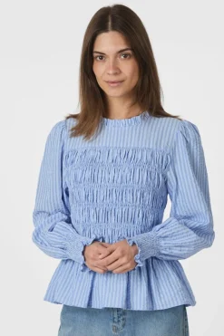 Possa Twist Stripe Blouse 166412