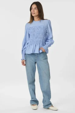 Possa Twist Stripe Blouse 166412