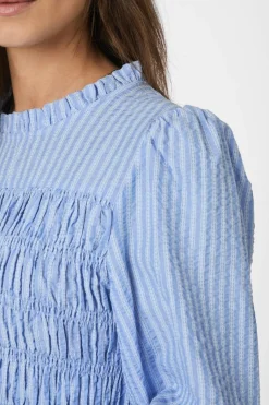 Possa Twist Stripe Blouse 166412