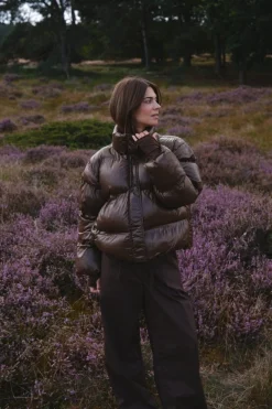 Rhea Shiny Puffer Jacket 165094