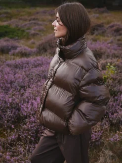 Rhea Shiny Puffer Jacket 165094