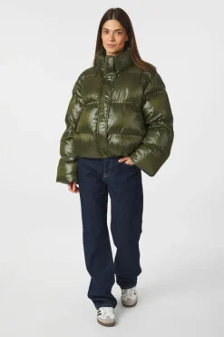 Rhea Shiny Puffer Jacket 165094