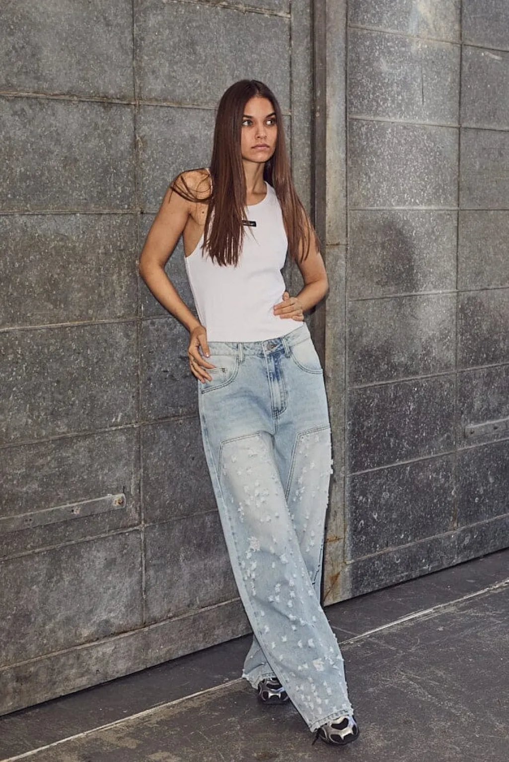 Rib Badge Tank HL10011