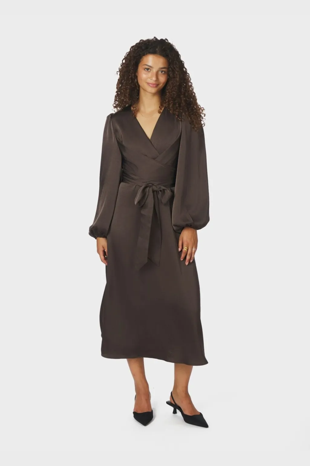 Rimini Heavy Sateen Dress 163039