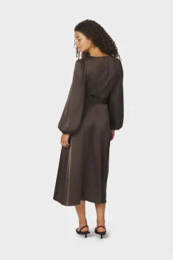 Rimini Heavy Sateen Dress 163039