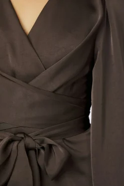 Rimini Heavy Sateen Dress 163039