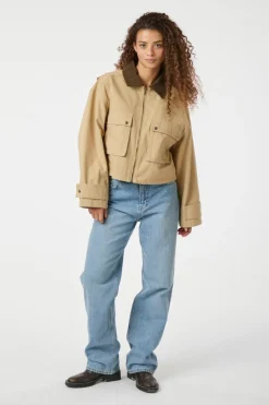 Rivera Canvas Boxy Jacket 164402