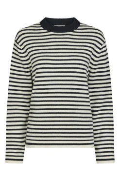 Rivi Stripe Knit Sweater 164957