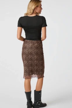 Roa Mesh Leo Skirt 164552