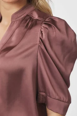 Roella Heavy Sateen Blouse 162590