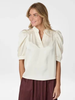 Roella Heavy Sateen Blouse 162590