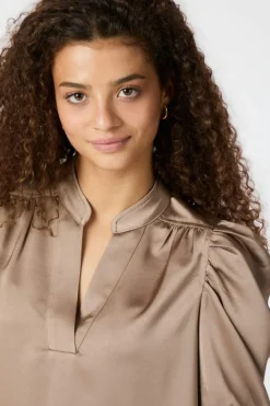 Roella Heavy Sateen Blouse 162590