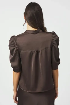 Roella Heavy Sateen Blouse 162590