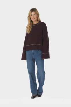 Roeme Knit Stitch Blouse 164818