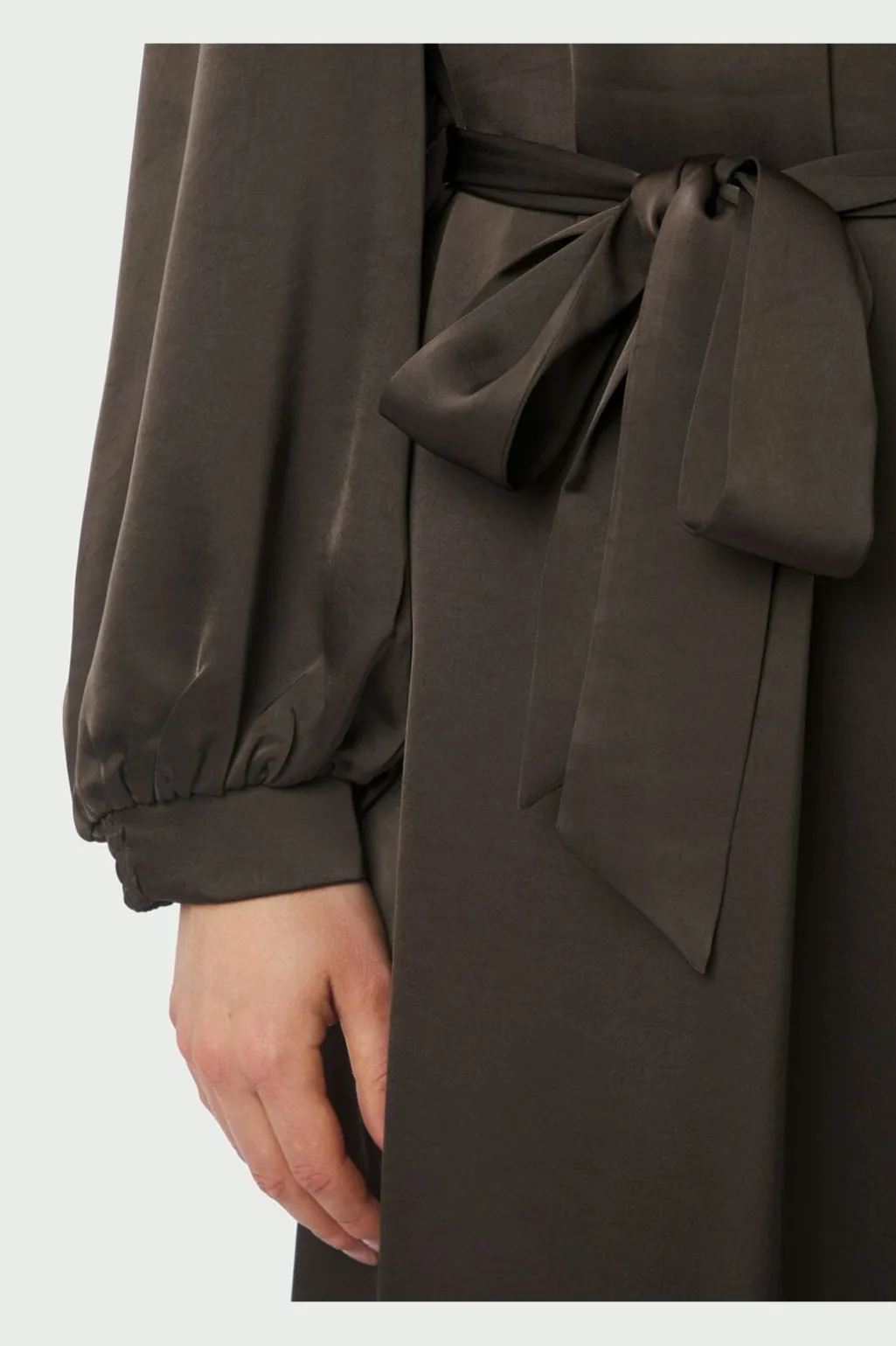 Rolana Heavy Sateen Dress 164533