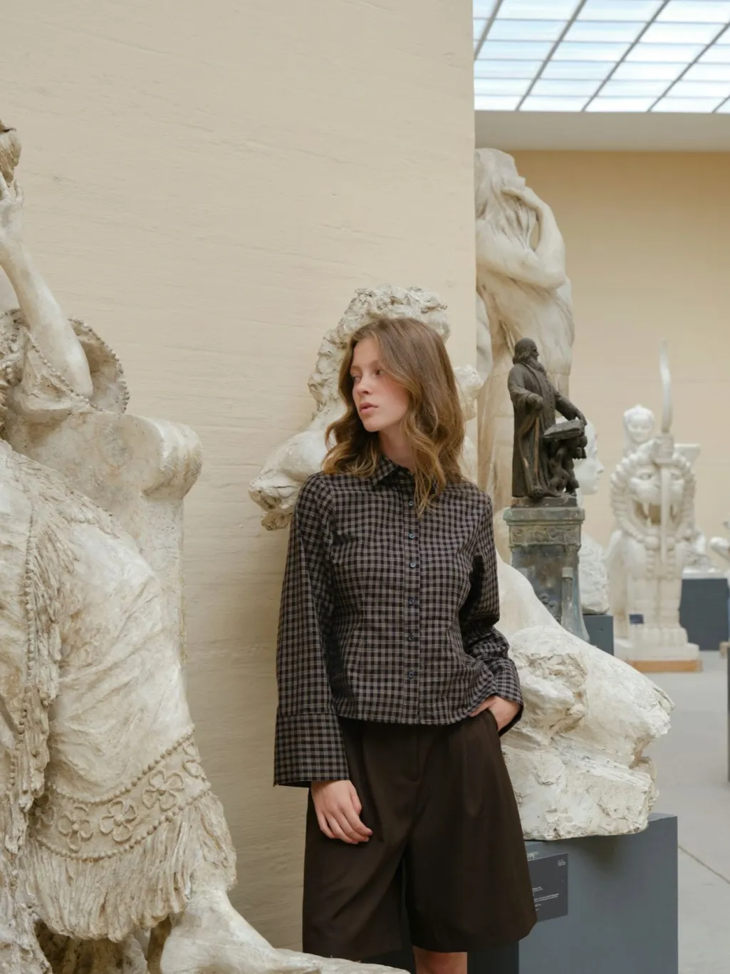 Rosa Mini Check Shirt 167089