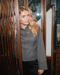 Rosa Pinstripe Shirt