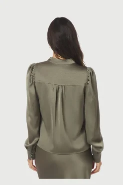 Rosslyn Heavy Sateen Blouse 163769