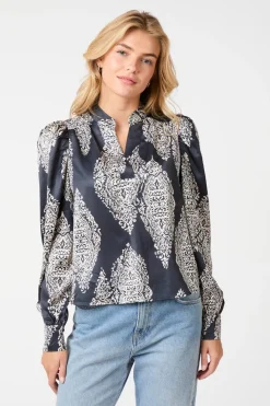Rosslyn Paisley Drop Blouse 163976