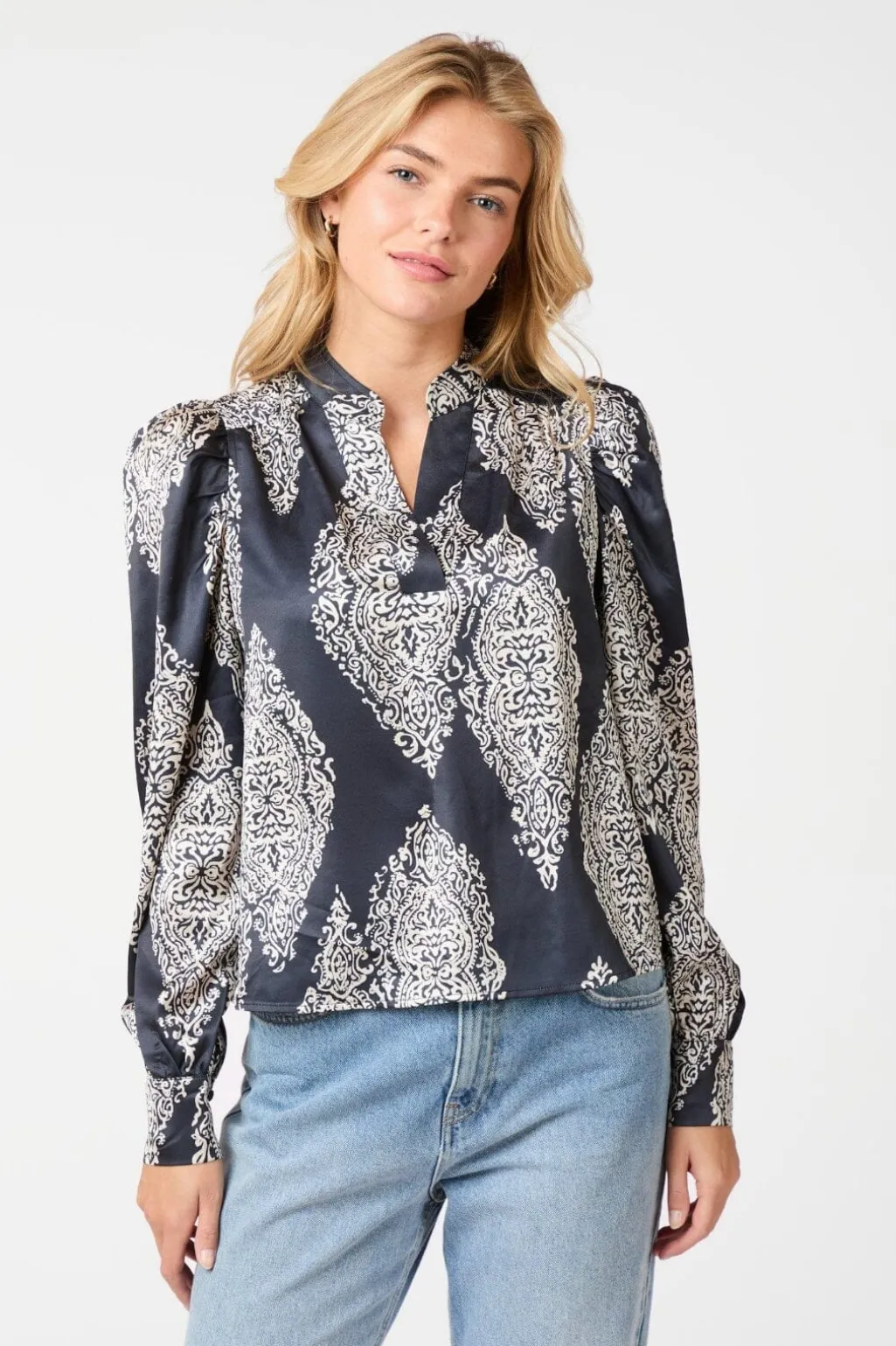 Rosslyn Paisley Drop Blouse 163976
