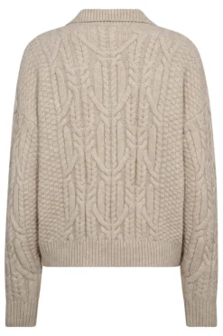 Rowcc Collar Cable Knit 32204