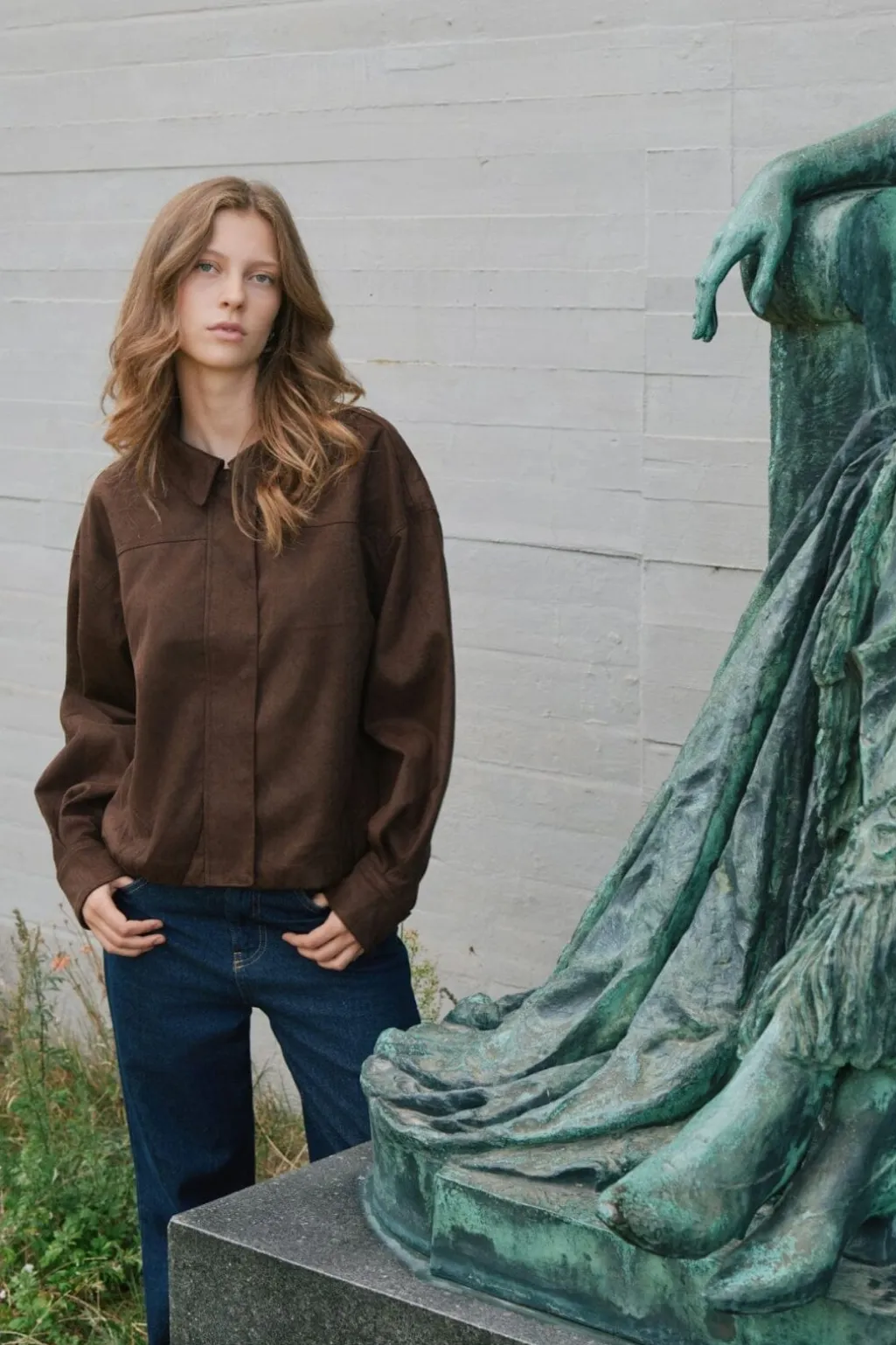 Rubby Faux Suede Jacket 166554