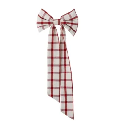 Ruby Dekorations Sløjfe, Rød, Bomuld 82068551