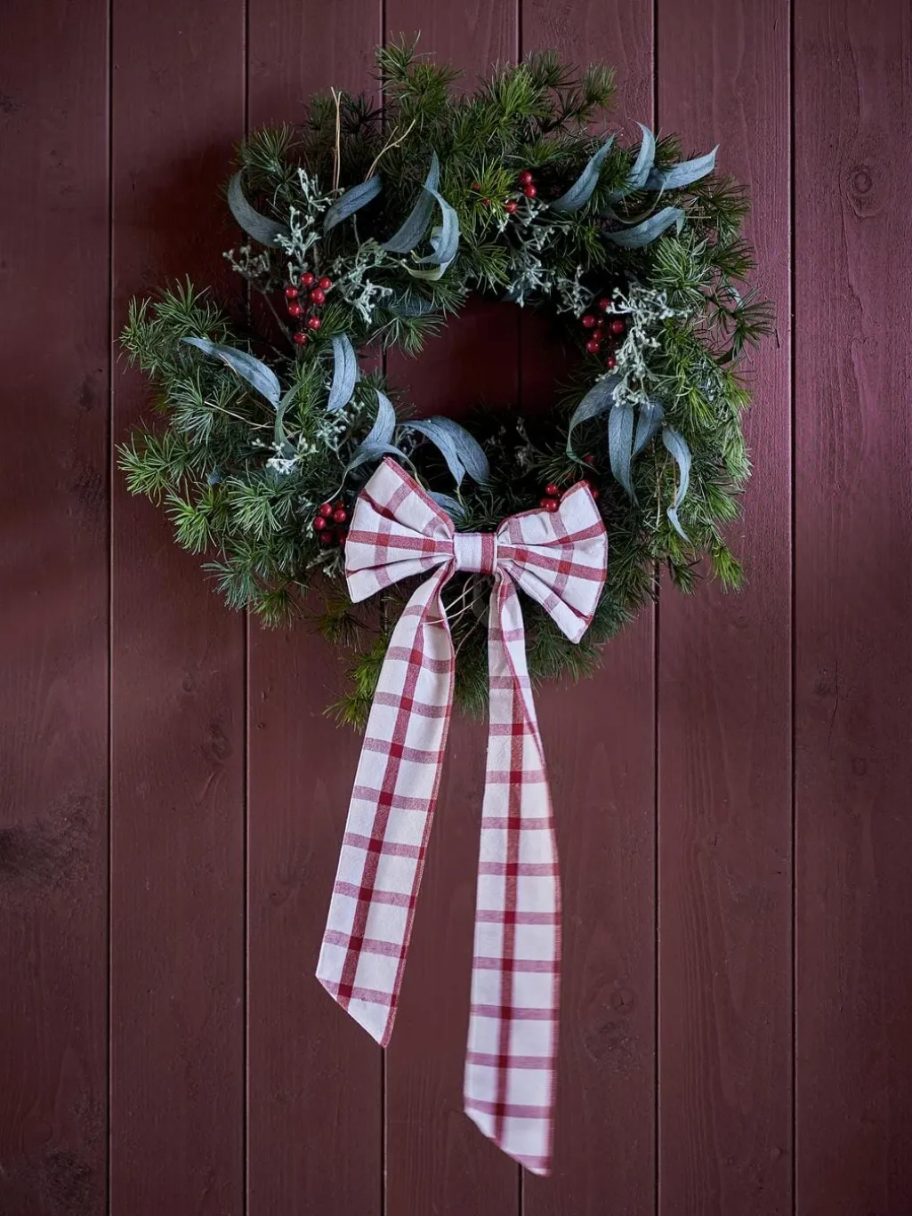 Ruby Dekorations Sløjfe, Rød, Bomuld 82068551