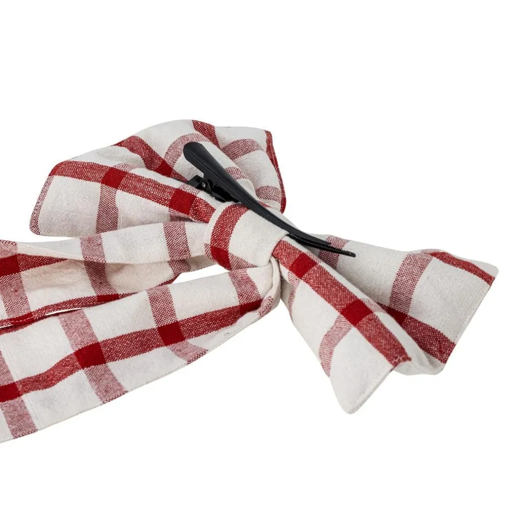 Ruby Dekorations Sløjfe, Rød, Bomuld 82068551