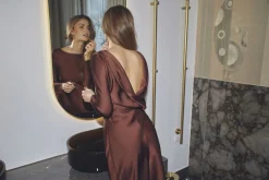 Safiracc Waterfall Back Dress 36564