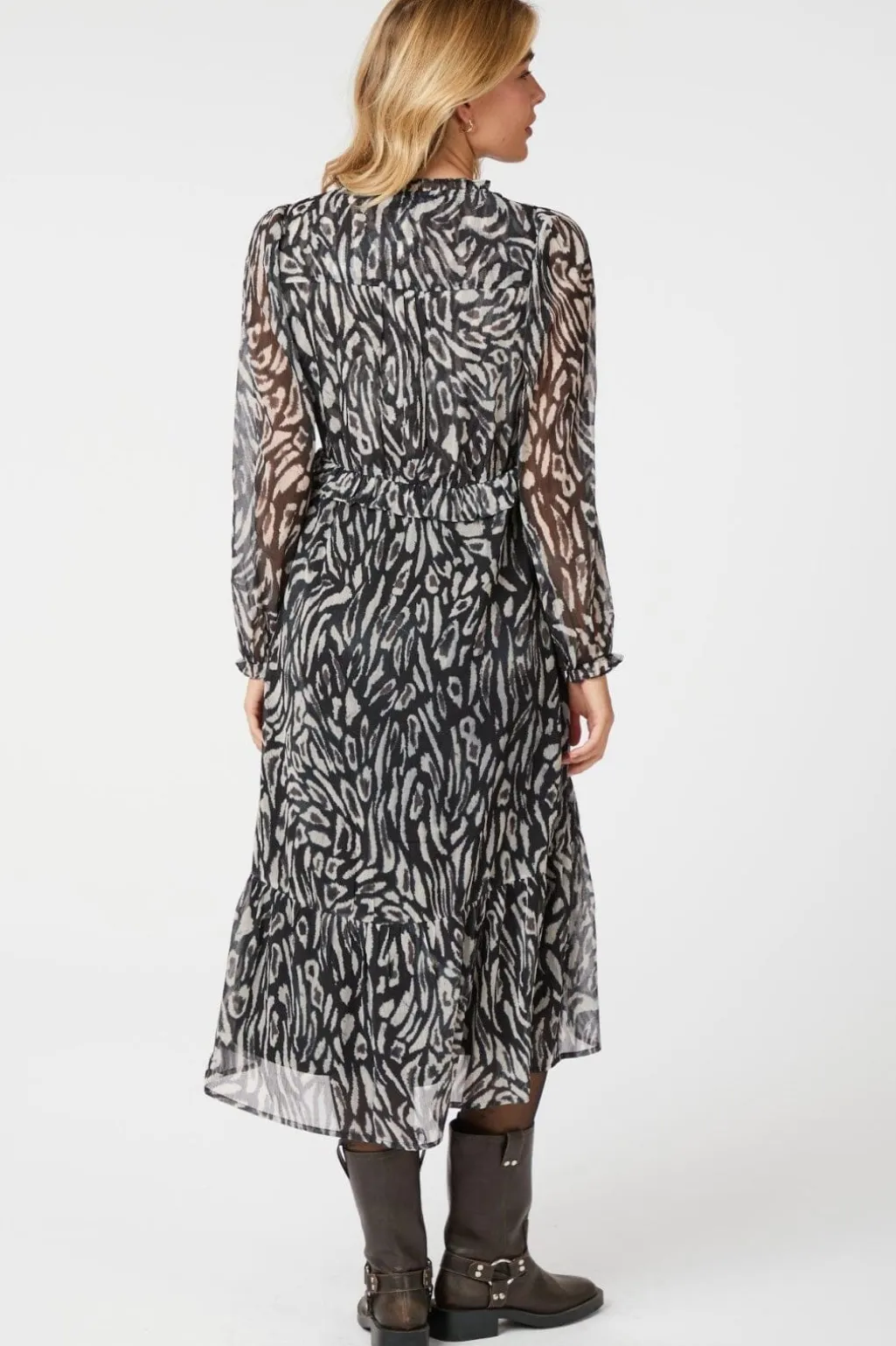 Saia Abstract Leo Dress 164414