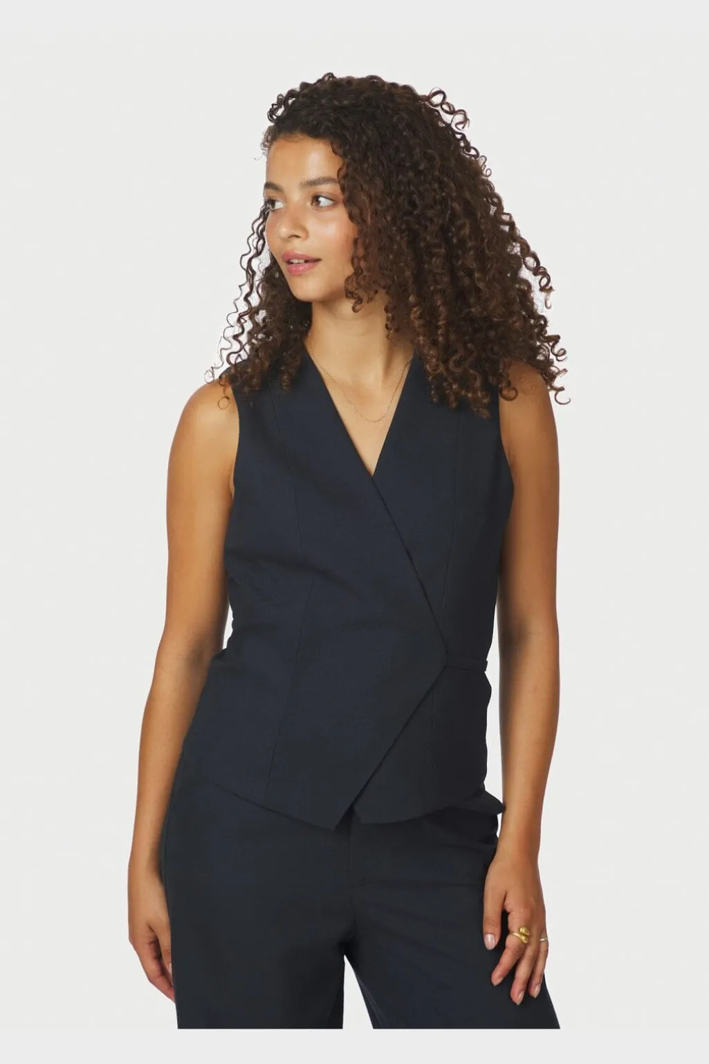 Samara Melange Waistcoat 165293