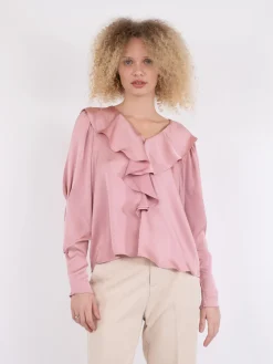 Sandie Sateen Blouse