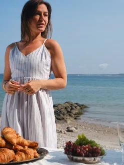 Savani Stripe Dress 165479