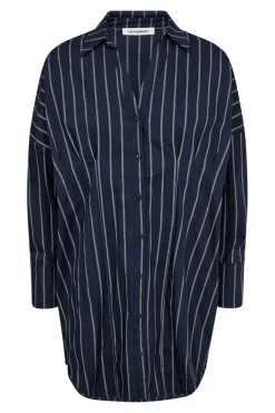 Sebicc Stripe Pleat Shirt 35625