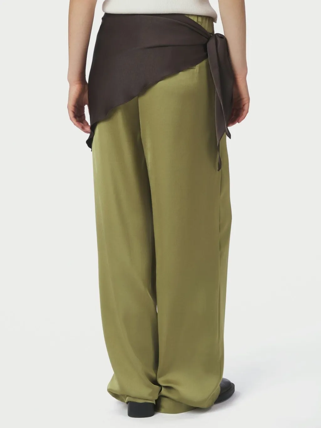 Serina Heavy Sateen Big Scarf 168193