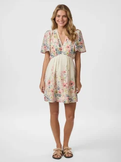 Shena Flower Print Dress 166451
