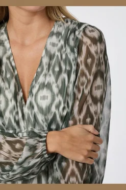 Silfi Graphic Fade Dress 166049