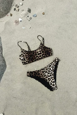 Skin Sand Leo Bikini Top